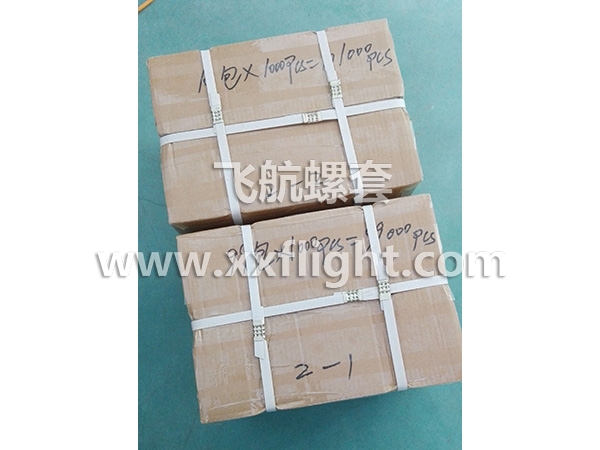 南京某客戶M4螺套20萬(wàn)件